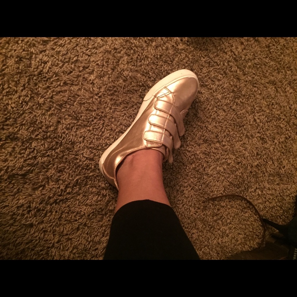 Sporty sneakers..